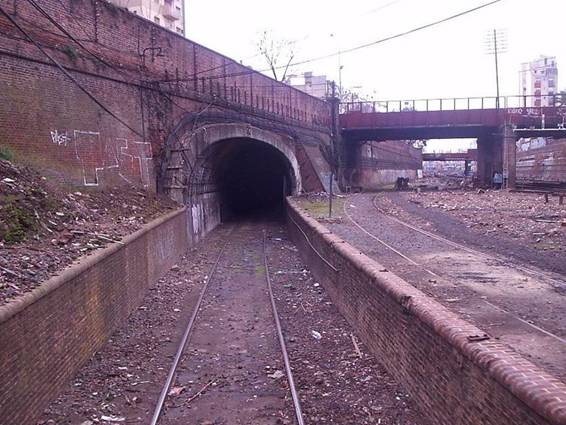 El Túnel 1912 - Entrada desde 