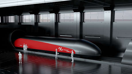 Una 'startup' suiza desarrolla un tren futurista capaz de transportar pasajeros a 1.200 kilómetros por hora