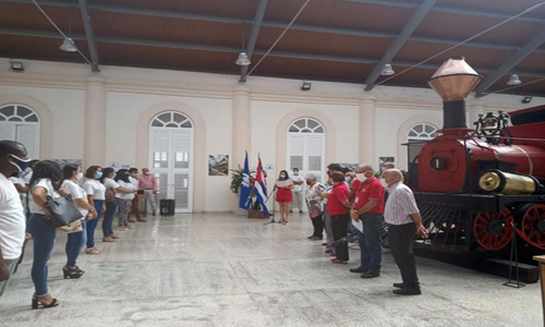 Compromiso de Cuba con la salvaguarda del patrimonio ferroviario. Foto: Tribuna de La Habana.