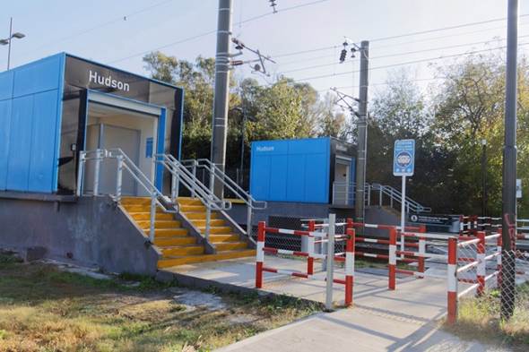 Reabrieron el paso peatonal sur de la Estación de Hudson