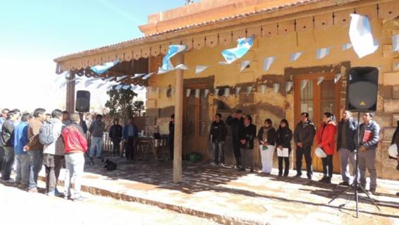 Iniciaron las obras del Tren Jujuy-La Quiaca en la localidad de Maimará