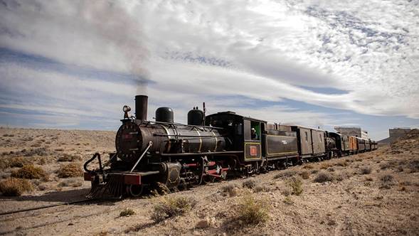 El viejo expreso Patagónico comienza a brindar su servicio turístico en la Región Sur rionegrina a partir del 23 de enero.