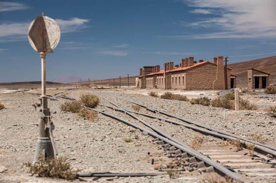 La estación de Laguna Seca. Foto: Sebastián Pani