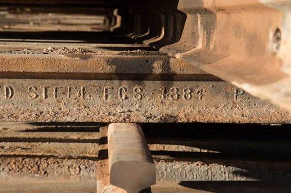 Una vía olvidada desde 1884 en las alturas de la puna salteña. Fotos: Soledad Gil