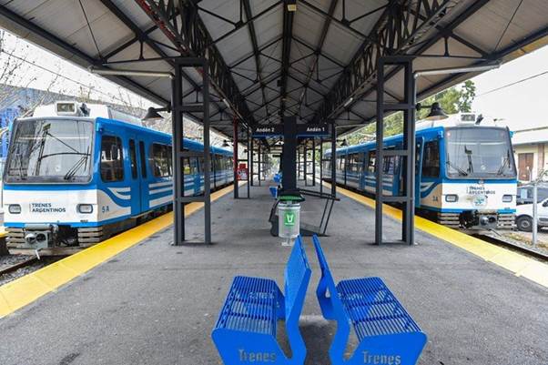 La estación Delta del Tren de la Costa fue la última reinaugurada.